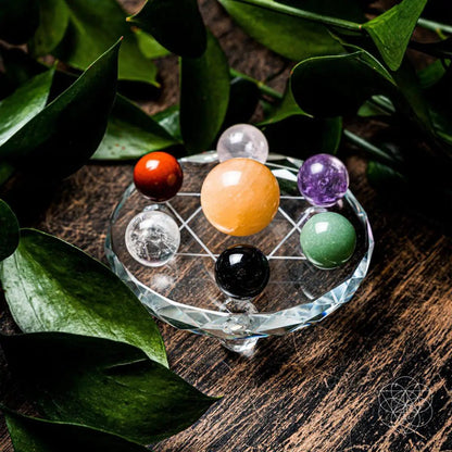 Feng Shui Crystal Ball Set - Tampa Home & Garden Store