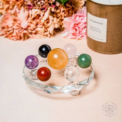 Feng Shui Crystal Ball Set - Tampa Home & Garden Store