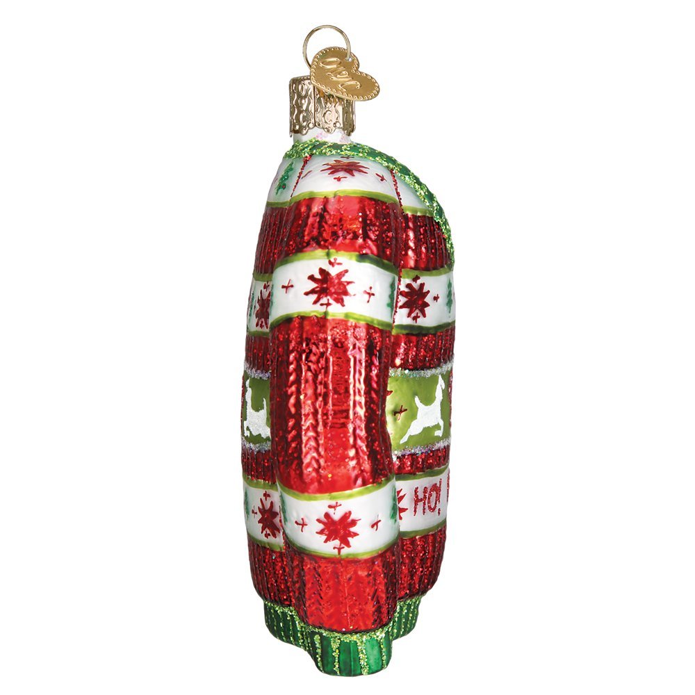 Festive Christmas Sweater Ornament - Tampa Home & Garden Store
