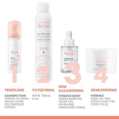 Avène Hydrance skincare set of 4: cleansing foam, thermal water, Hydrance serum, cream on Tampa Home & Garden Store