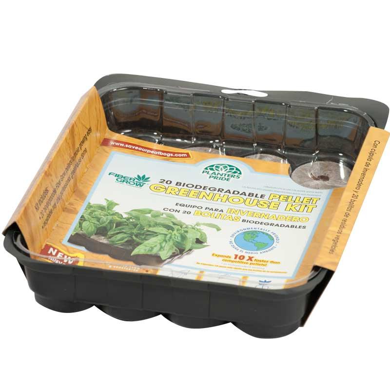 Fiber Grow Greenhouse Kit - 20 Pellet - Tampa Home & Garden Store