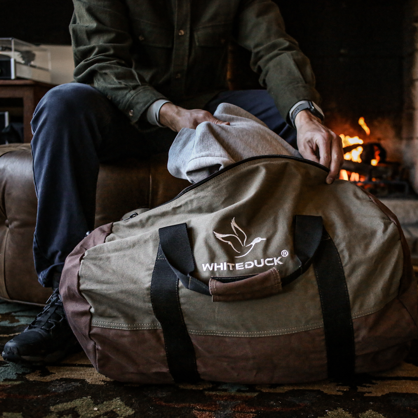 Filios Canvas Duffel Bag - Tampa Home & Garden Store