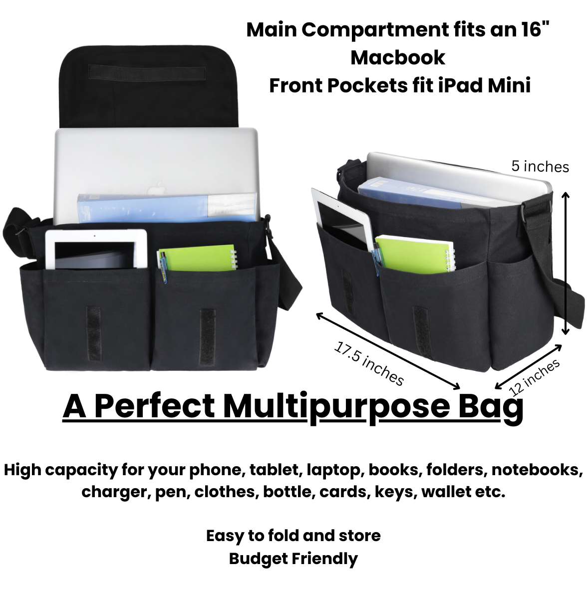 Filios Messenger Bag - Tampa Home & Garden Store