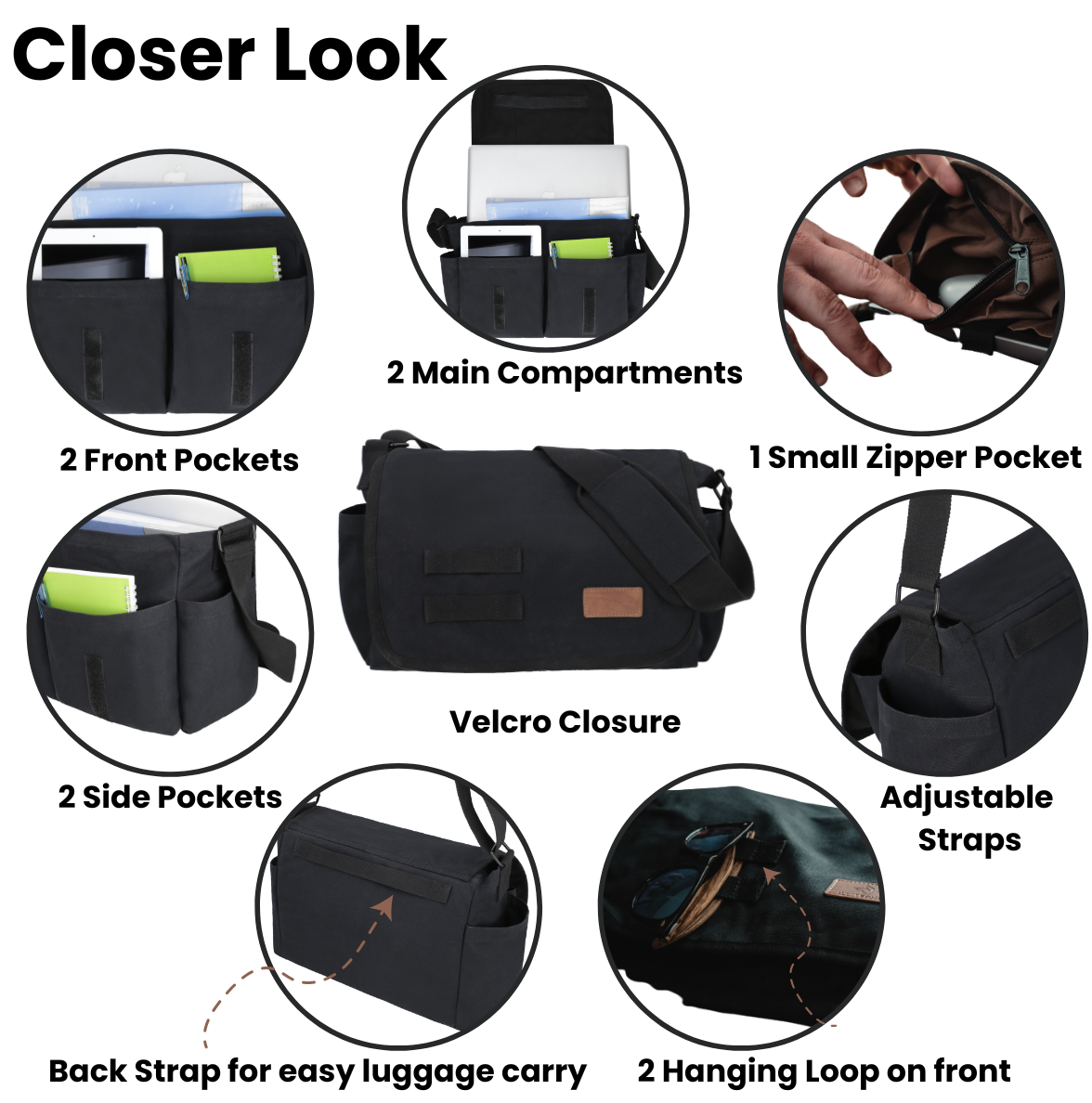 Filios Messenger Bag - Tampa Home & Garden Store