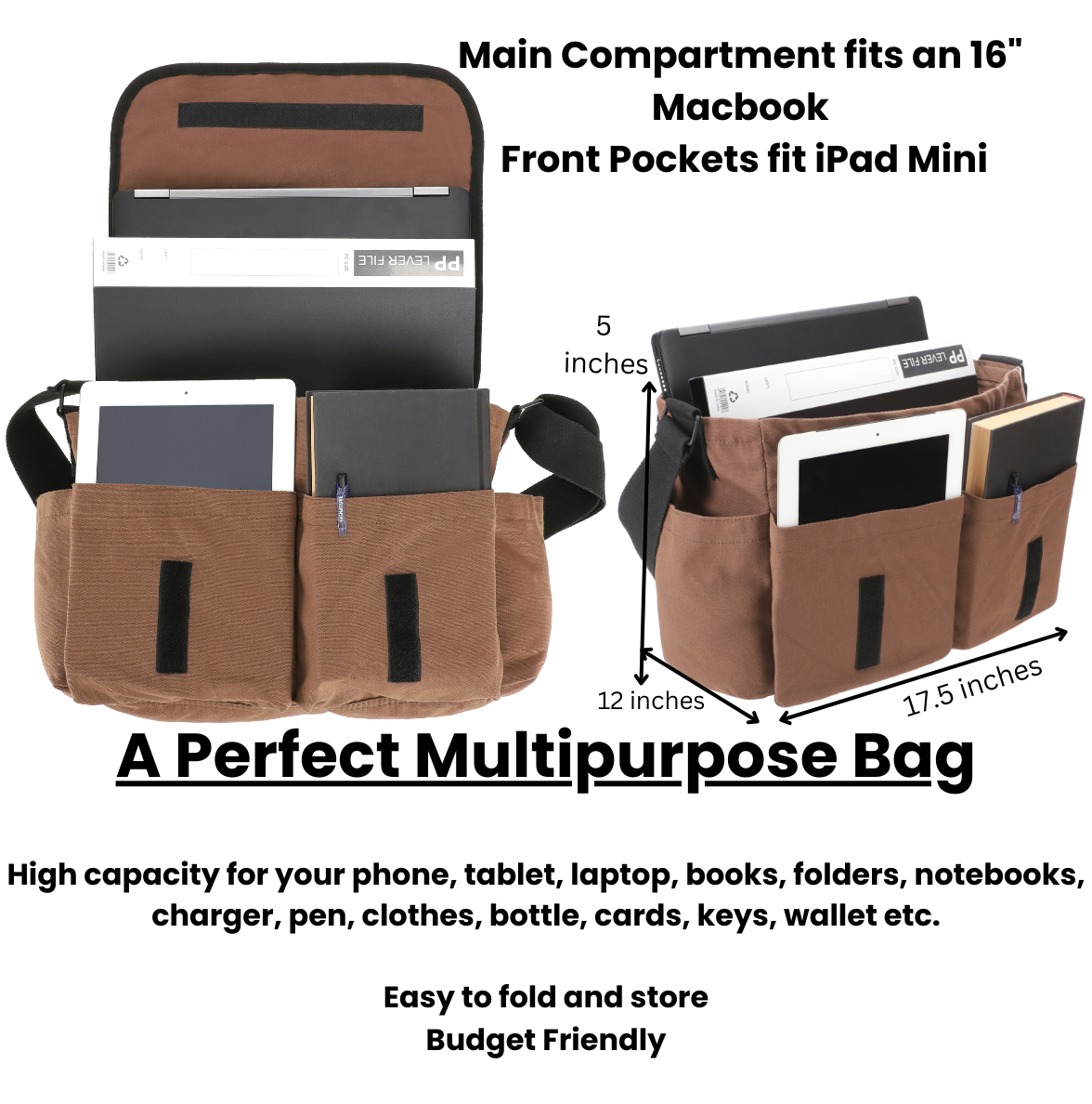 Filios Messenger Bag - Tampa Home & Garden Store