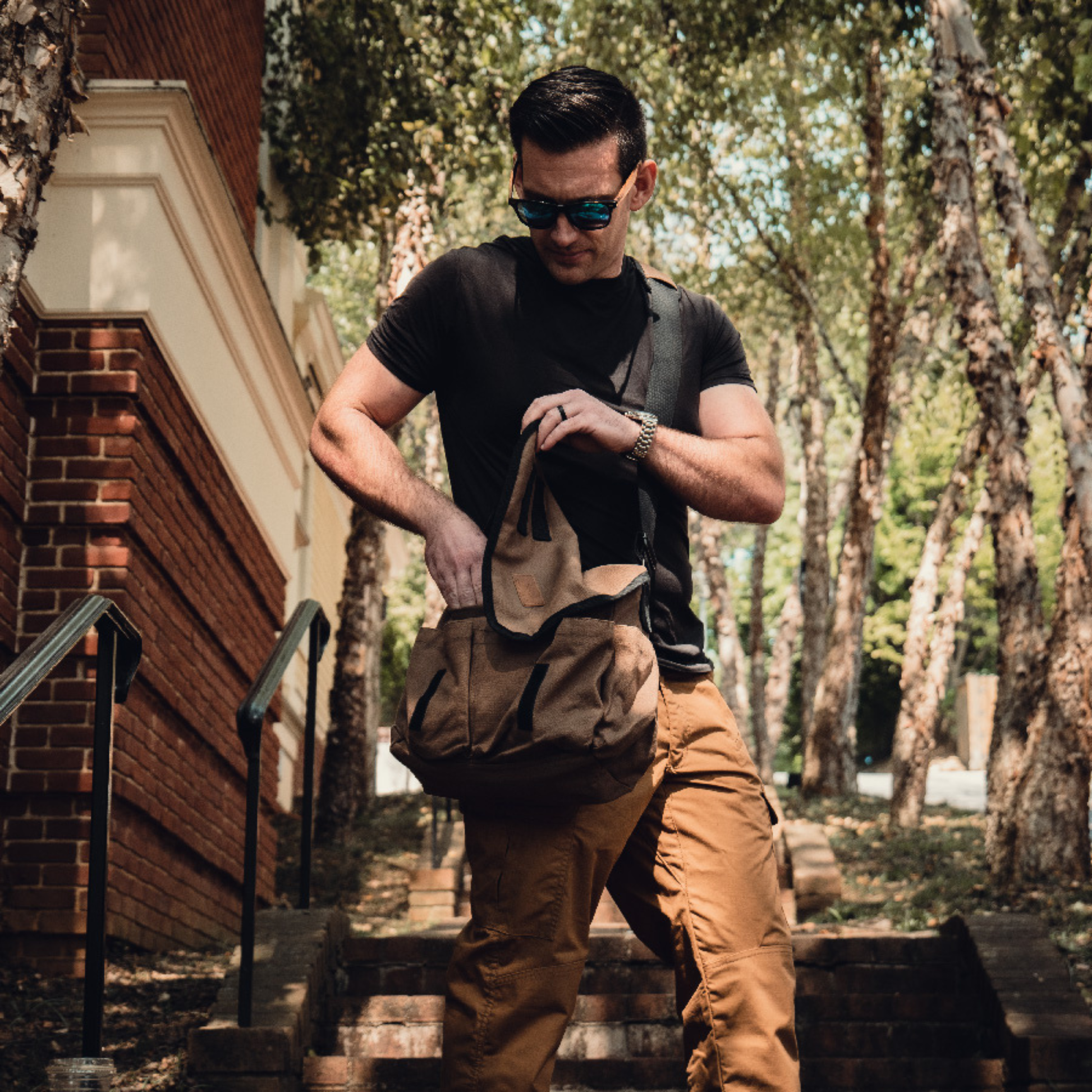 Filios Messenger Bag - Tampa Home & Garden Store