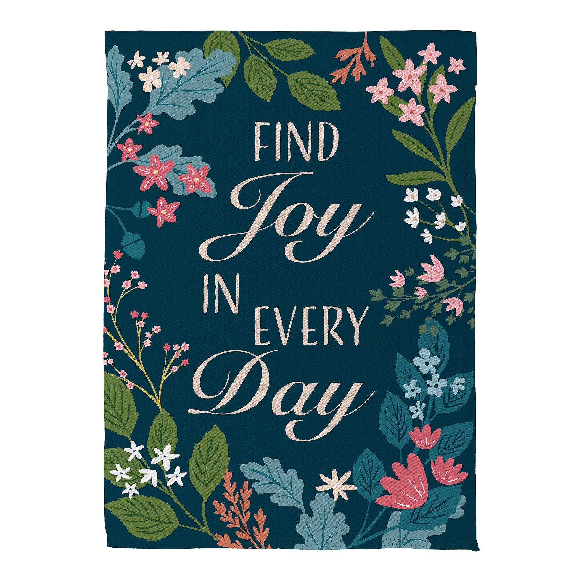 Find Joy Suede House Flag - Tampa Home & Garden Store