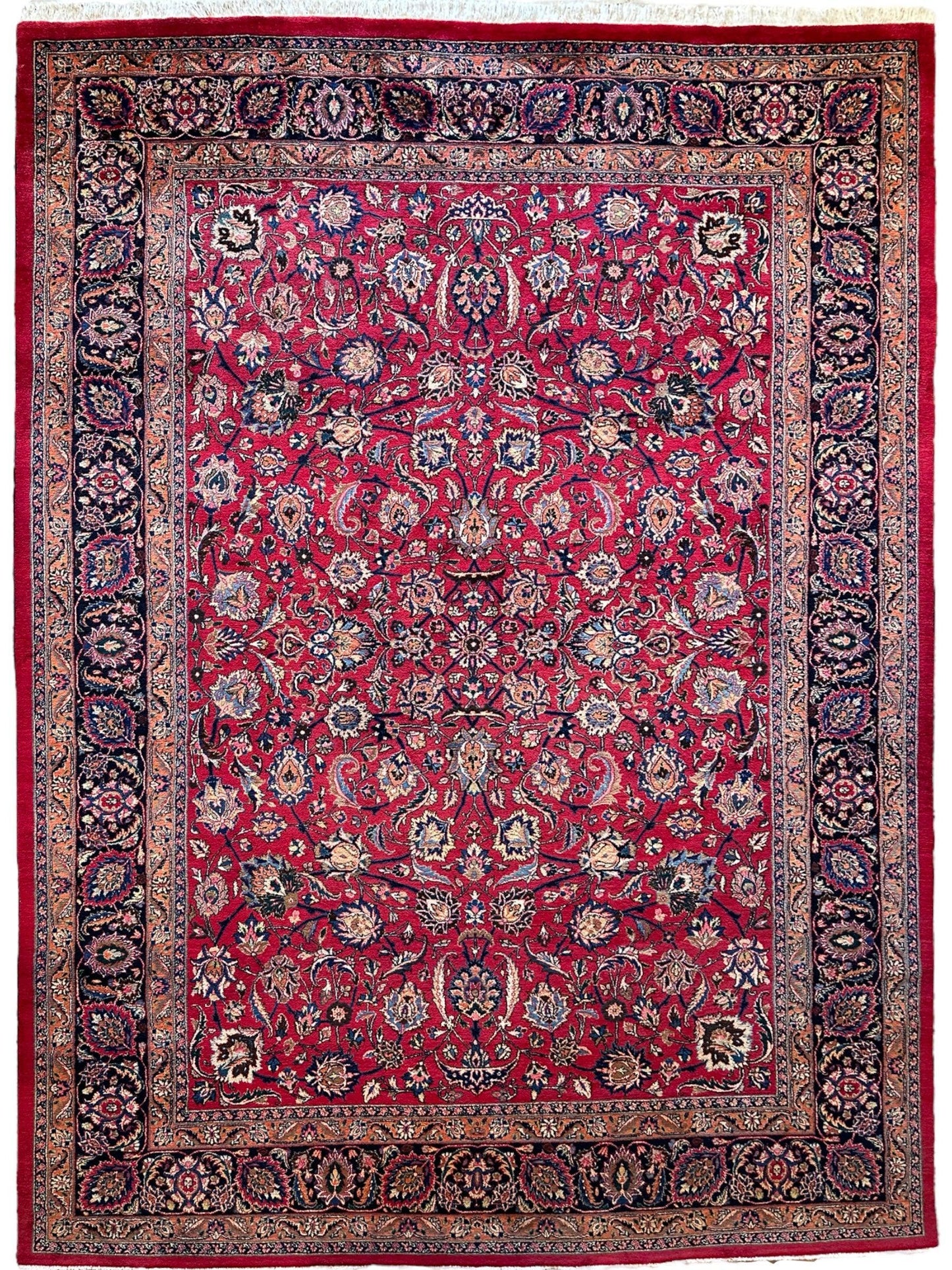 Fine Allover Persian Mashhad Rug 8’2”x11’6” - Tampa Home & Garden Store