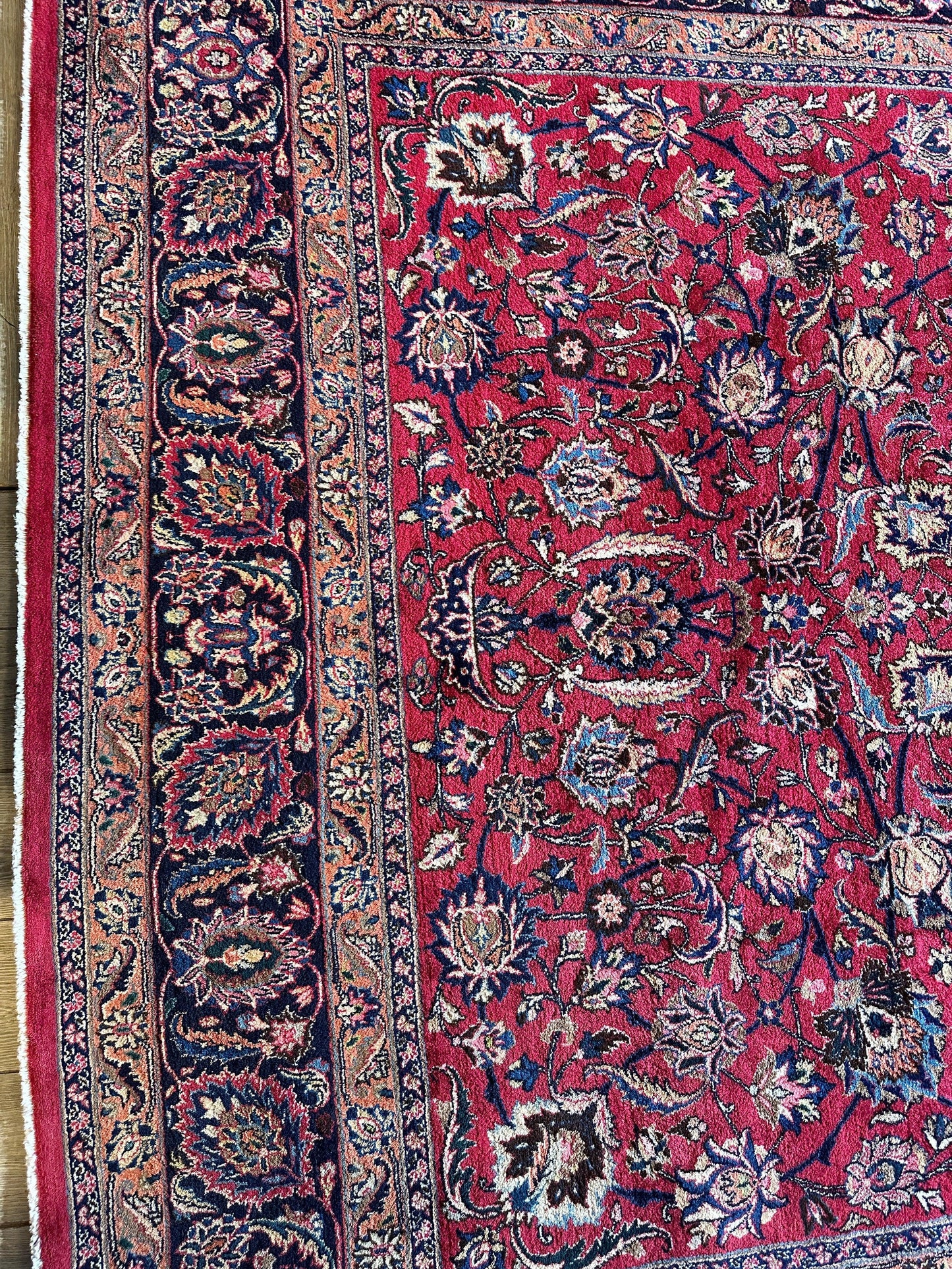 Fine Allover Persian Mashhad Rug 8’2”x11’6” - Tampa Home & Garden Store
