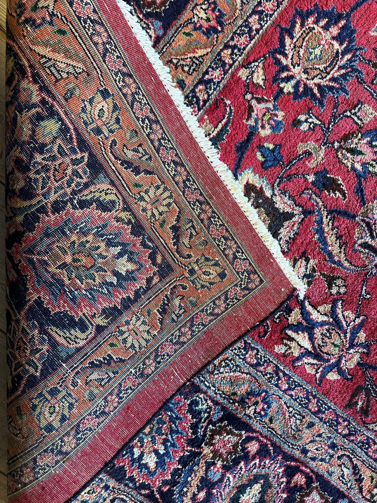 Fine Allover Persian Mashhad Rug 8’2”x11’6” - Tampa Home & Garden Store