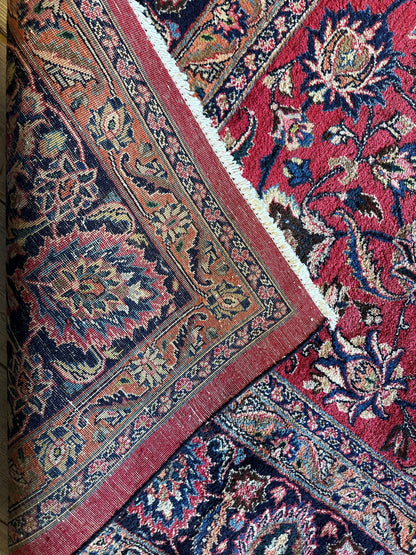 Fine Allover Persian Mashhad Rug 8’2”x11’6” - Tampa Home & Garden Store