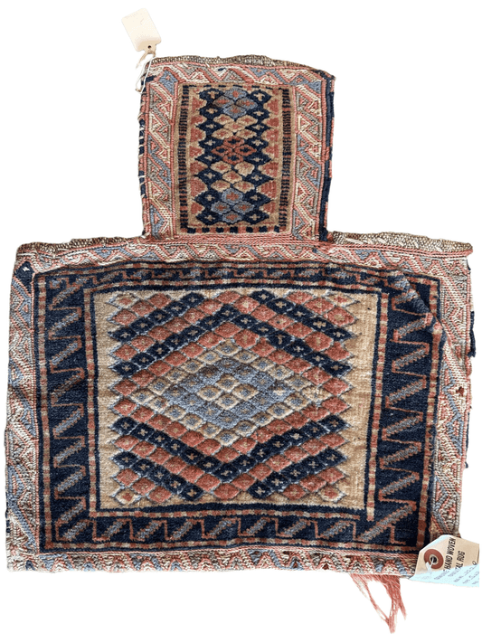 Fine Vintage Decorative Baluch Salt Bag - Tampa Home & Garden Store