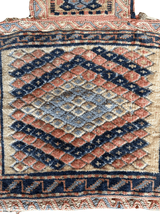 Fine Vintage Decorative Baluch Salt Bag - Tampa Home & Garden Store