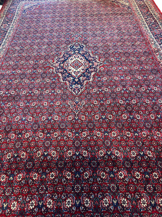 Fine Vintage Persian Mood Rug 8’7” x 14’1” - Tampa Home & Garden Store