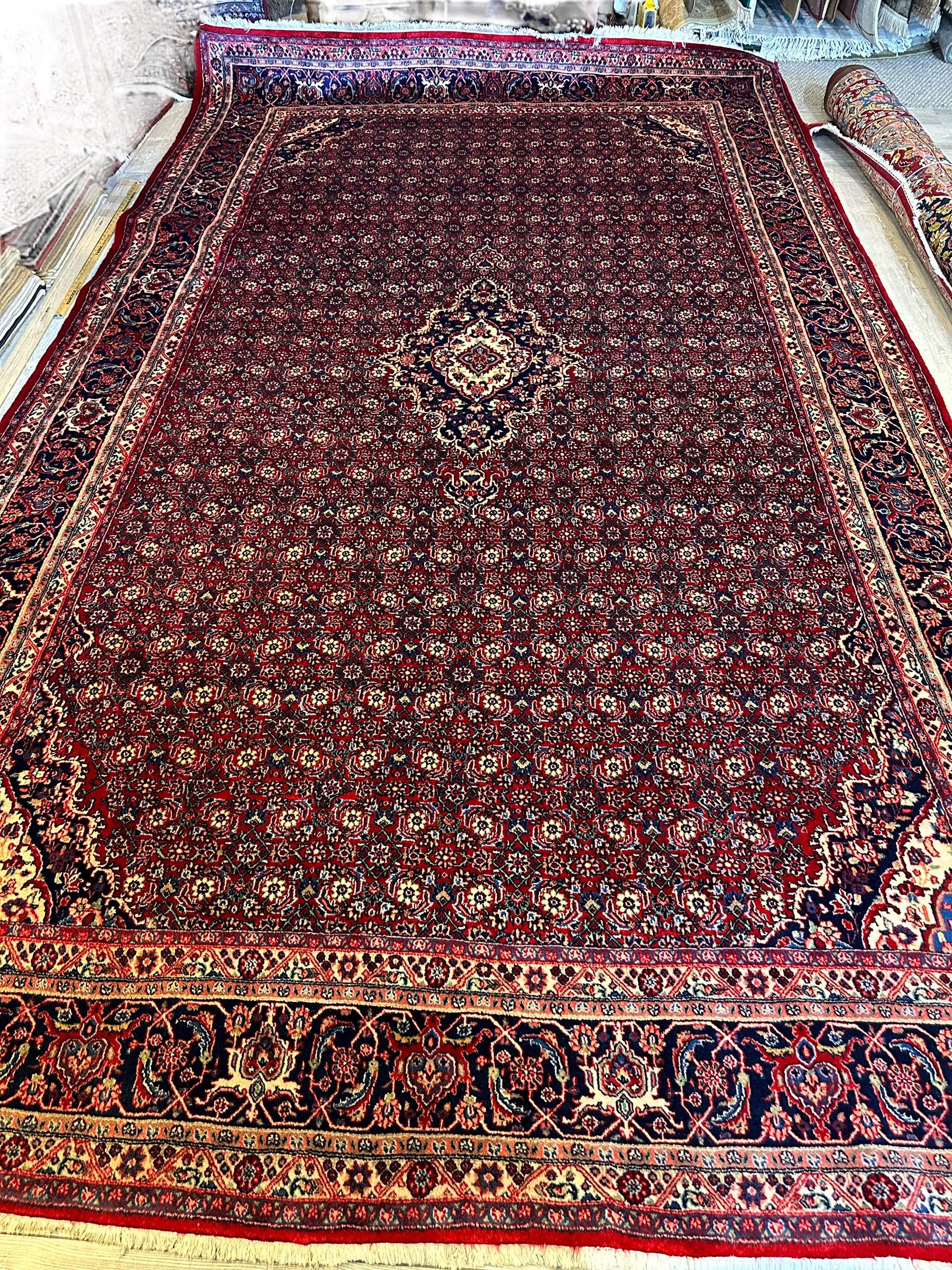 Fine Vintage Persian Mood Rug 8’7” x 14’1” - Tampa Home & Garden Store