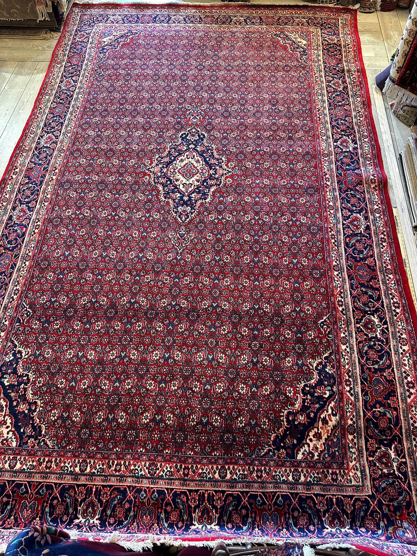 Fine Vintage Persian Mood Rug 8’7” x 14’1” - Tampa Home & Garden Store