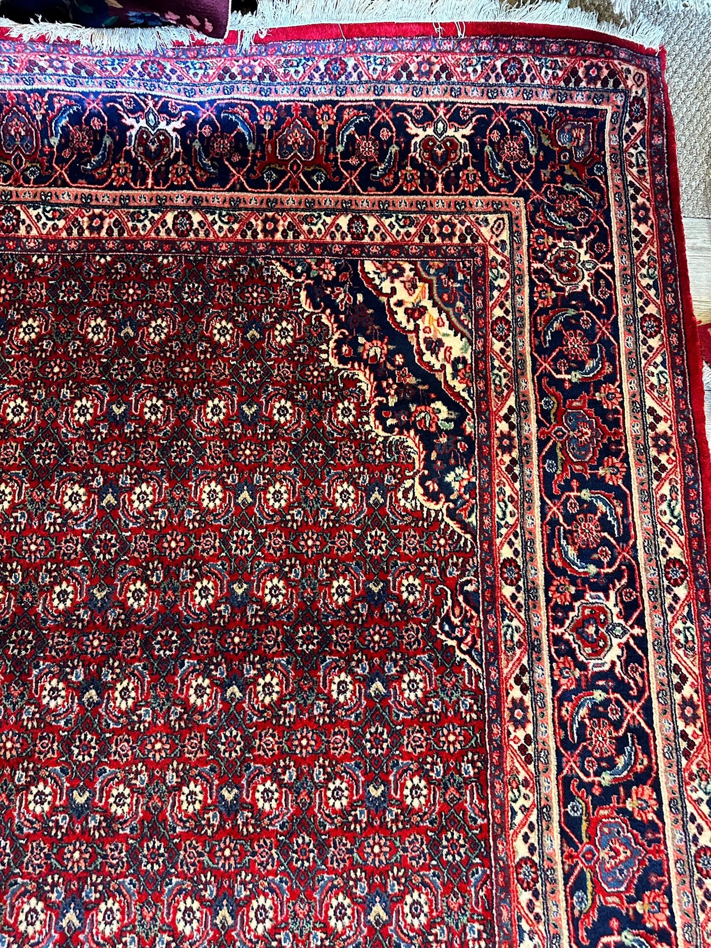 Fine Vintage Persian Mood Rug 8’7” x 14’1” - Tampa Home & Garden Store