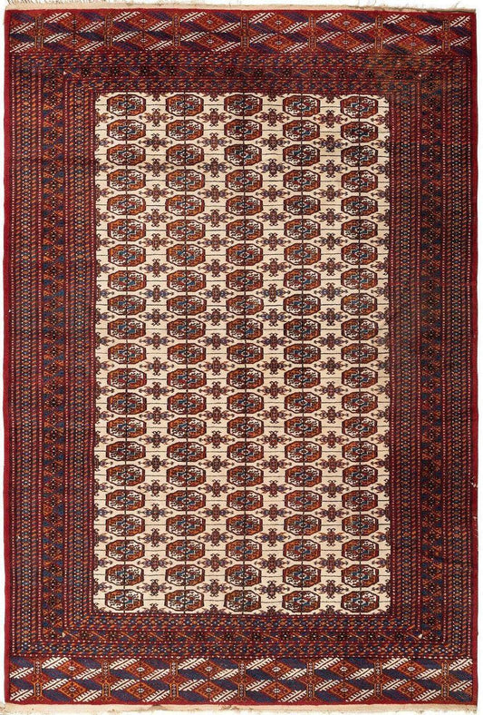 Fine Vintage Room Size Bokhara Oriental Area Rug 9 x 6'3'' - Tampa Home & Garden Store