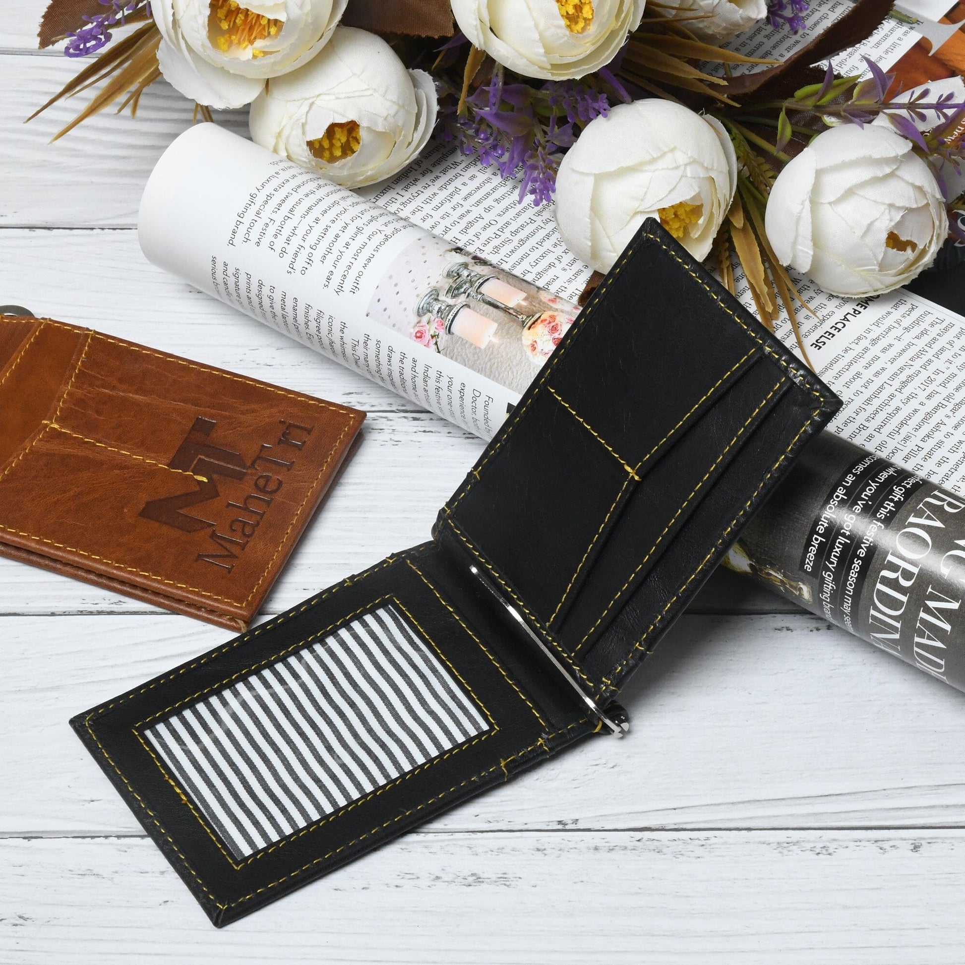 Finley Money Clipper- Black - Tampa Home & Garden Store