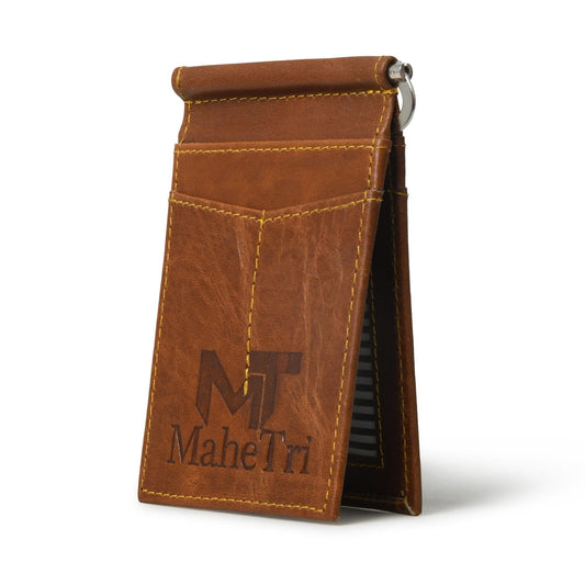 Finley Money Clipper- Tan Brown - Tampa Home & Garden Store