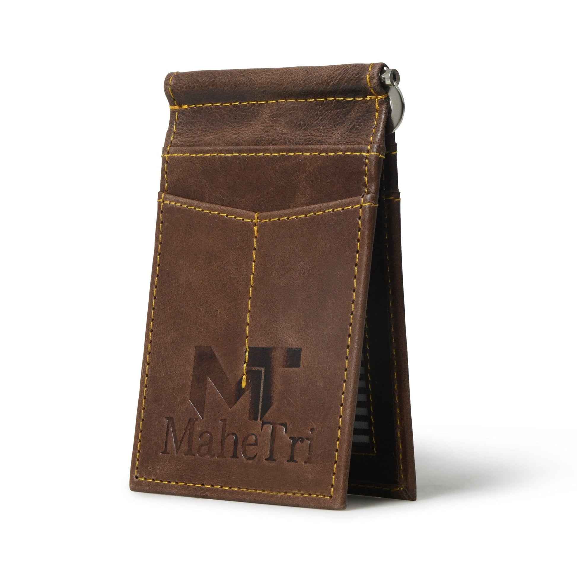 Finley Money Clipper- Walnut Brown - Tampa Home & Garden Store