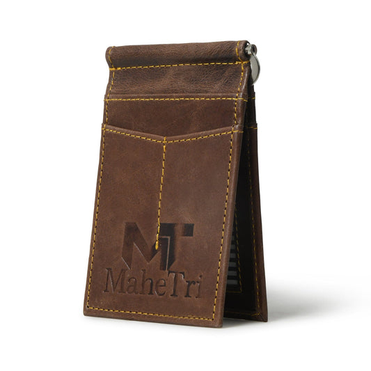 Finley Money Clipper- Walnut Brown - Tampa Home & Garden Store