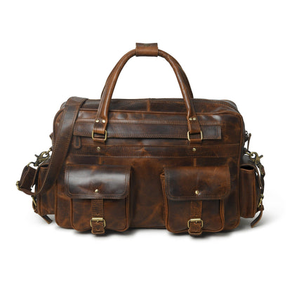 Finn Handcrafted Buffalo Leather Laptop Briefcase - Tampa Home & Garden Store