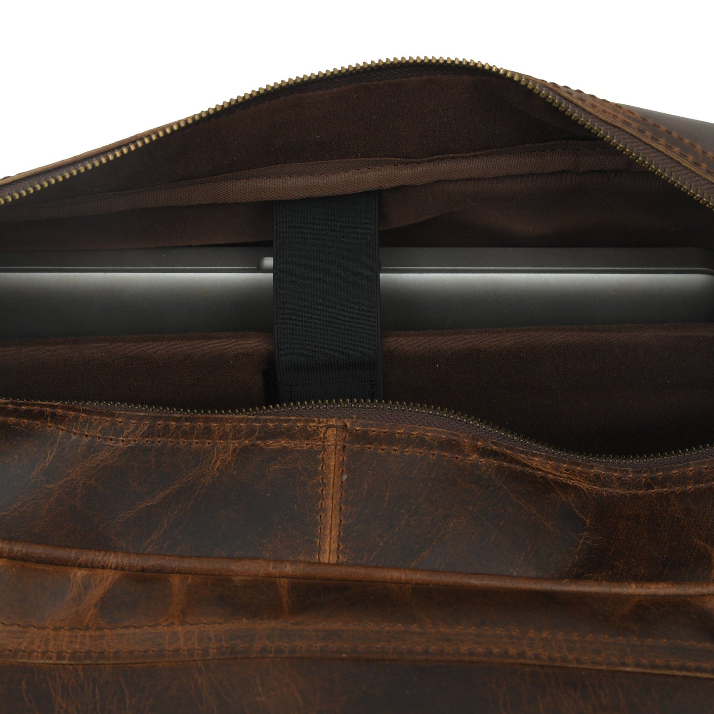 Finn Handcrafted Buffalo Leather Laptop Briefcase - Tampa Home & Garden Store
