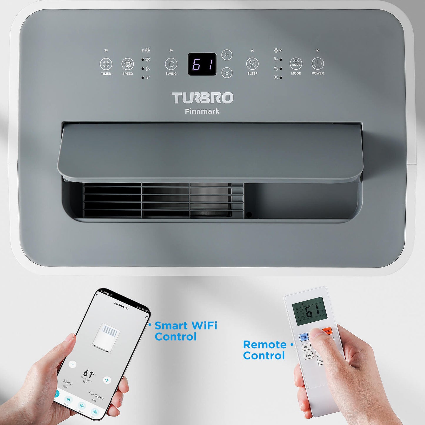 Finnmark 14,000 BTU Smart Portable Air Conditioner - Tampa Home & Garden Store