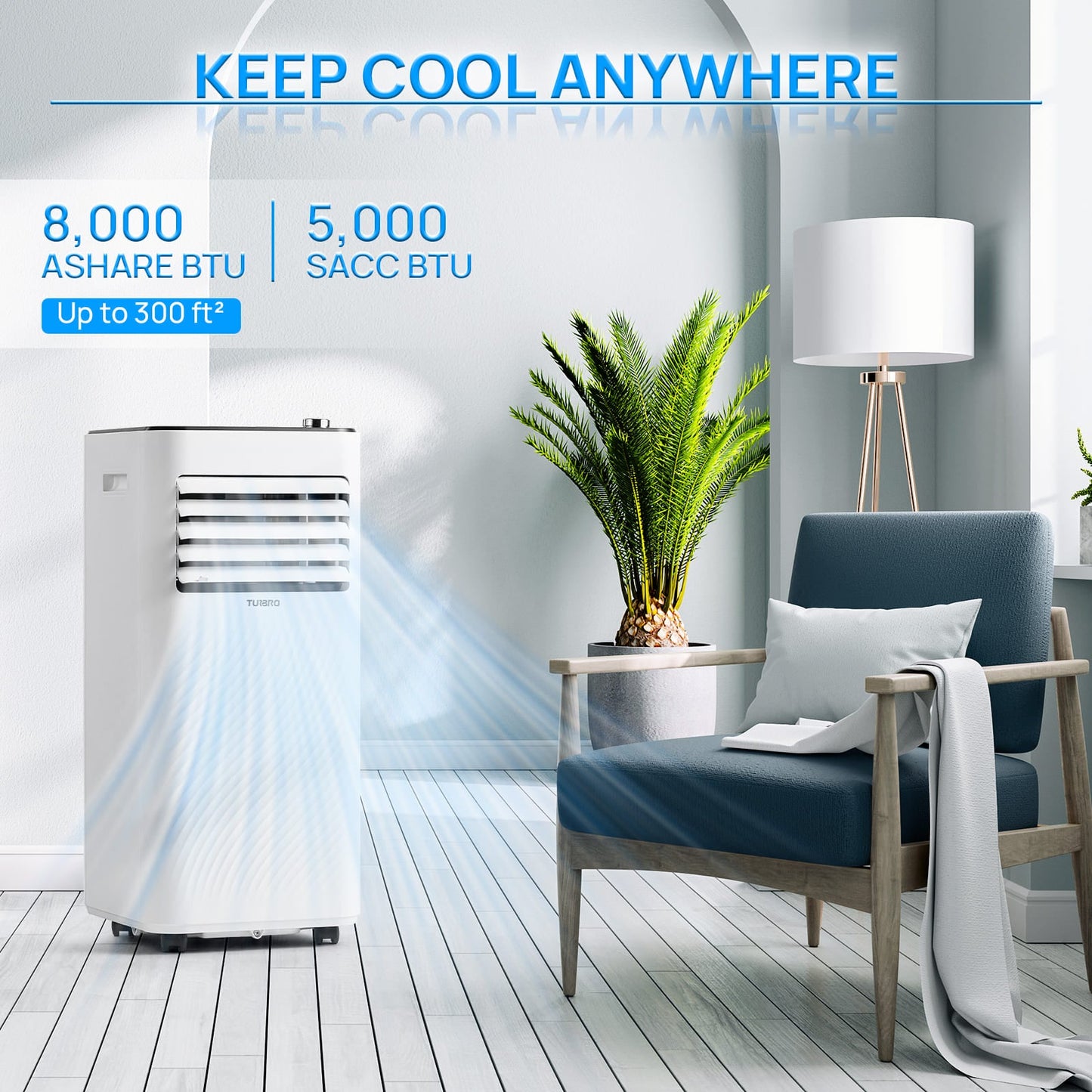 Finnmark 8,000 BTU Portable Air Conditioner - Tampa Home & Garden Store