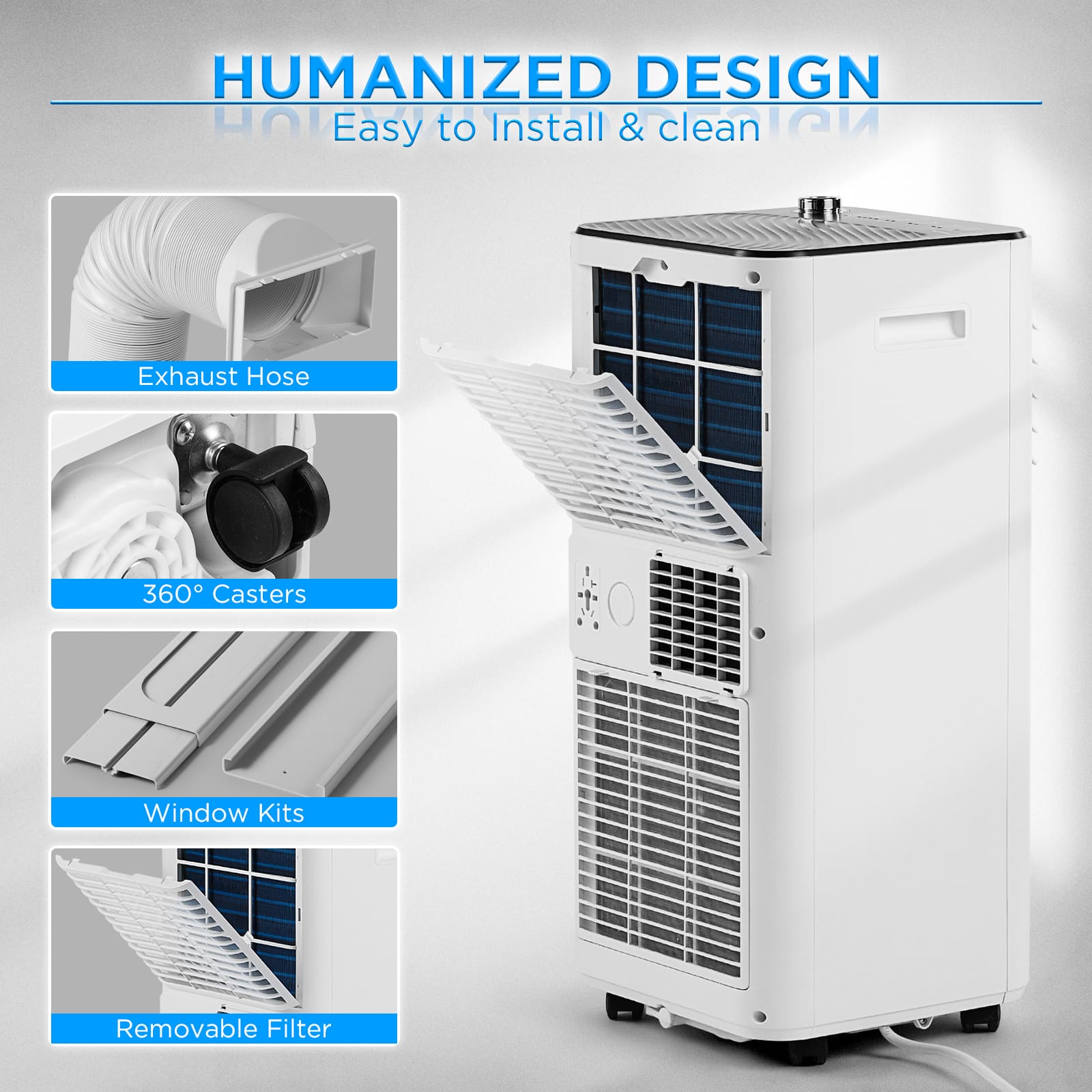 Finnmark 8,000 BTU Portable Air Conditioner - Tampa Home & Garden Store