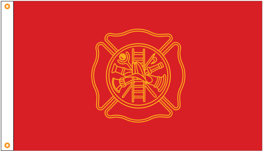 Fire Fighters Outdoor Flag - Tampa Home & Garden Store