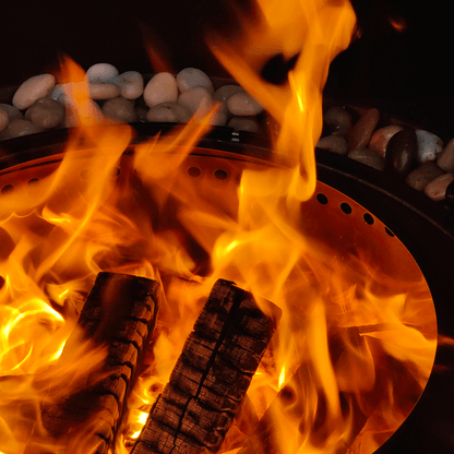 Fireside Pluto R29 Outdoor Fire Pit  - Painted Black - Tampa Home & Garden Store