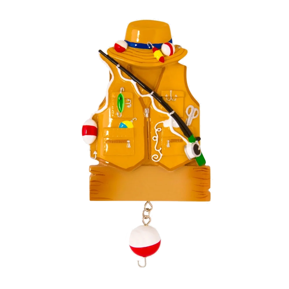 Fishing Ornament - Tampa Home & Garden Store