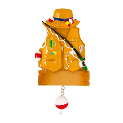 Fishing Ornament - Tampa Home & Garden Store