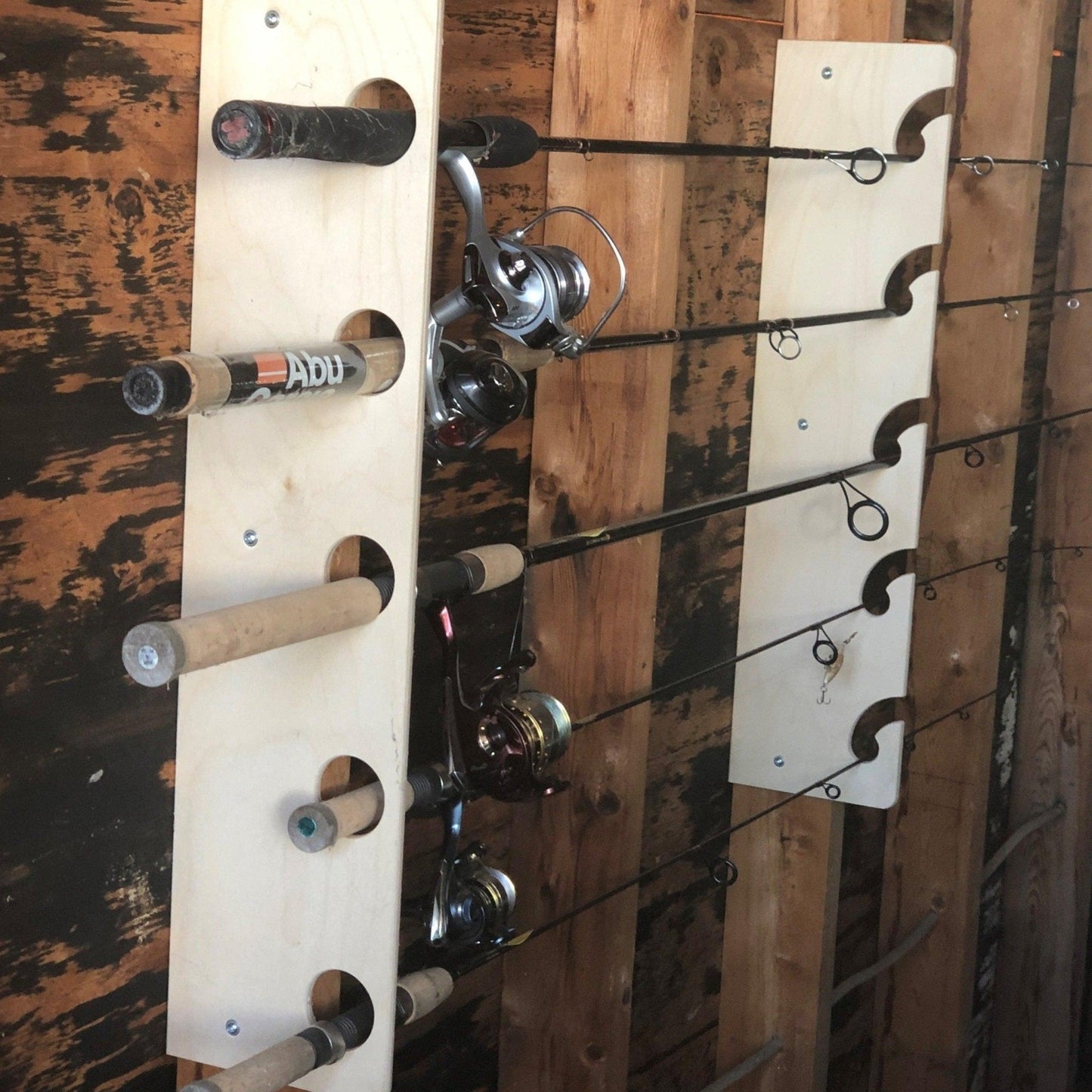 Fishing Rod Rack – Shed Organizer for Rod Storage - Tampa Home & Garden Store