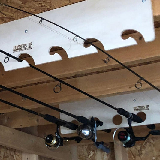 Fishing Rod Rack – Shed Organizer for Rod Storage - Tampa Home & Garden Store