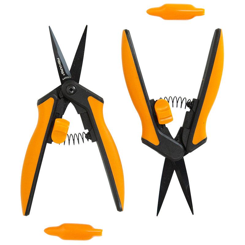 Fiskars Softgrip Nonstick Micro-Tip Snip (2/pk) - Tampa Home & Garden Store