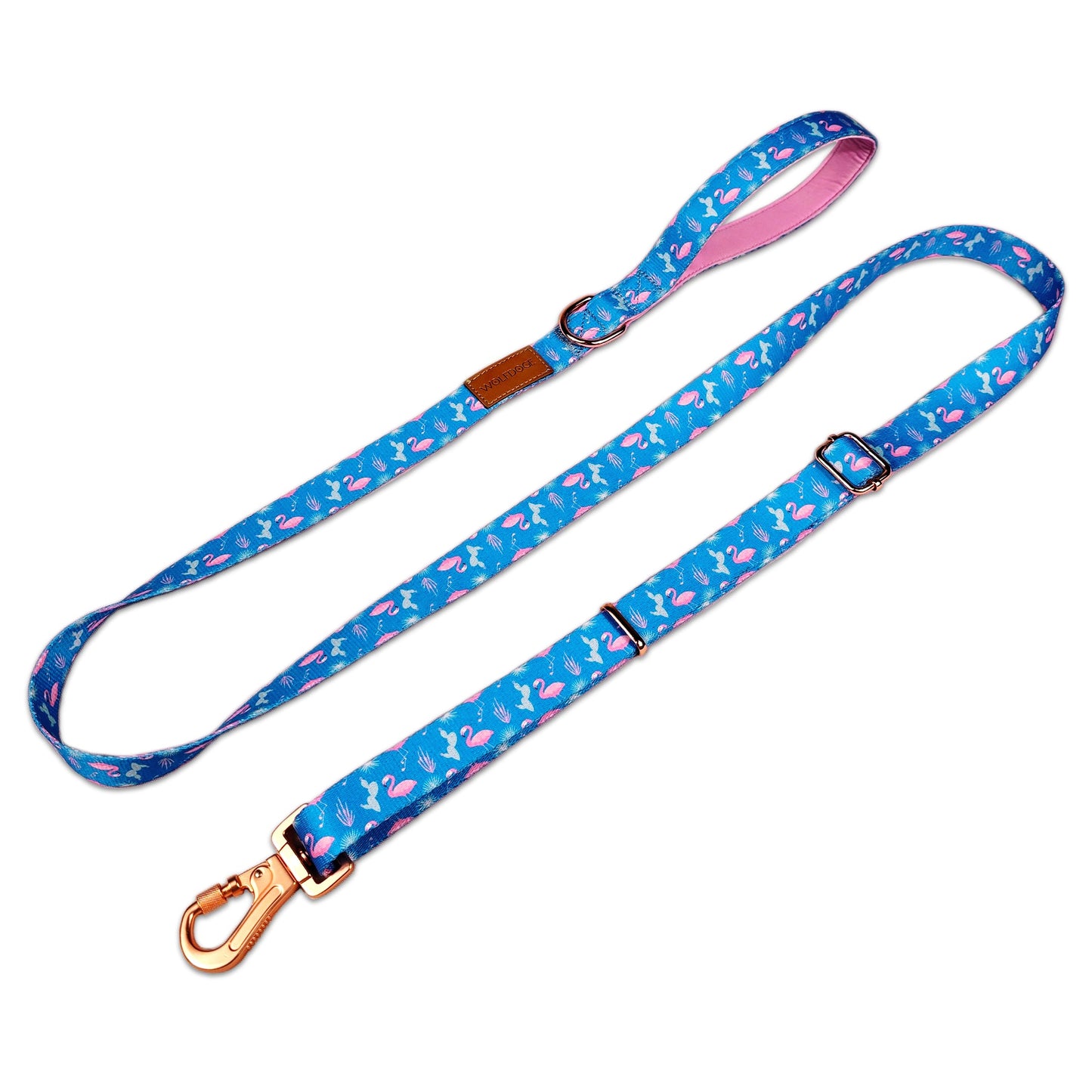 Flamingo Fiesta Leash - Tampa Home & Garden Store