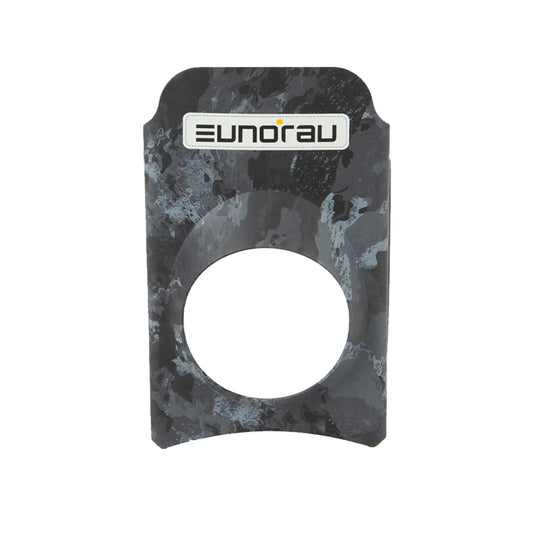 EUNORAU FLASH lampshade accessory in gray camouflage with white logo plaque on Tampa Home & Garden Store