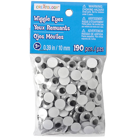 Flat Back Wiggle Eyes 190 piece pack - Tampa Home & Garden Store