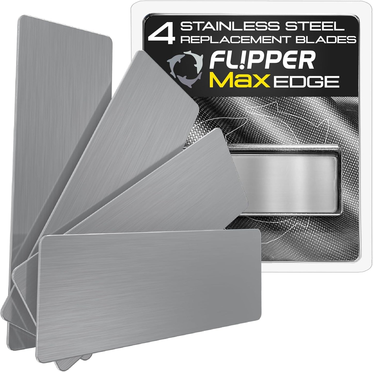 Flipper Edge Max Replacement Blades 4 Pack