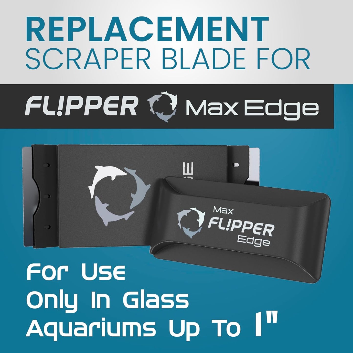 Flipper Edge Max Replacement Blades 4 Pack