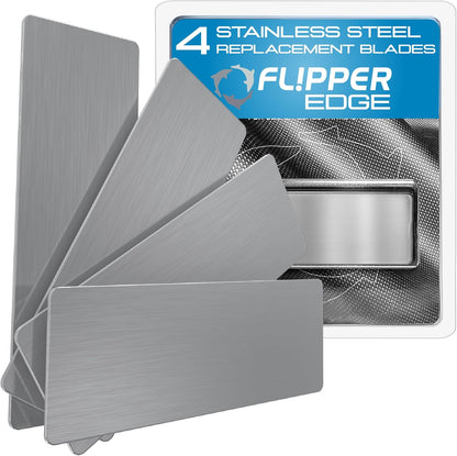 Flipper Edge Stainless Steel Replacement Blades