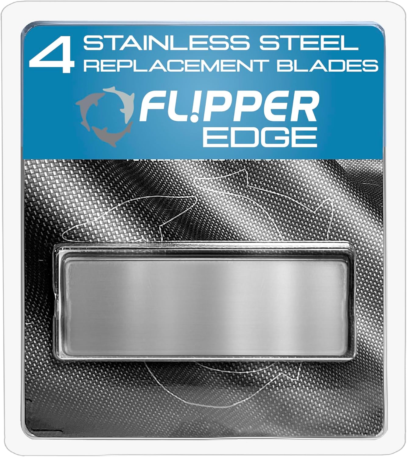Flipper Edge Stainless Steel Replacement Blades