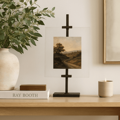Floating 8x10 Picture Frame with Metal Stand - Tampa Home & Garden Store