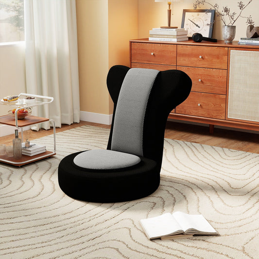 Floor Comfy Gaming Leisure Chair with Adjustable Headrest and Backrest - Tampa Home & Garden Store