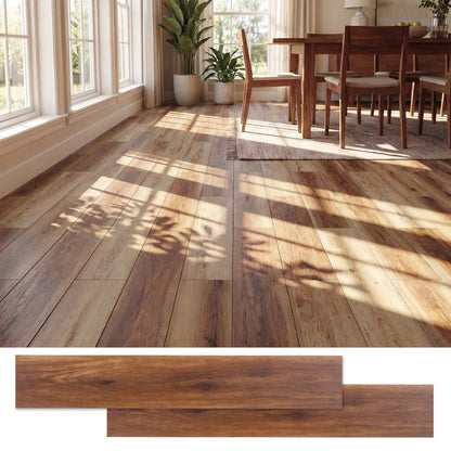 Waterproof Vinyl Plank Flooring With Wood Grain