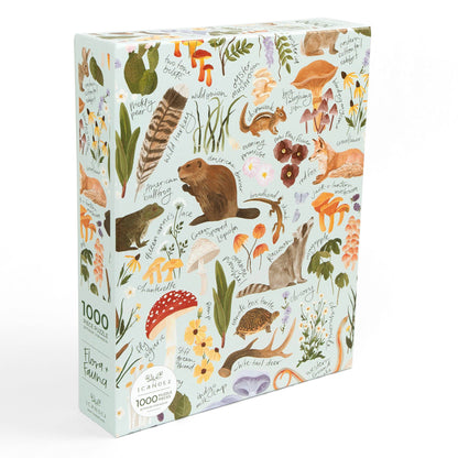 Flora & Fauna - 1,000 Piece Jigsaw Puzzle - Tampa Home & Garden Store