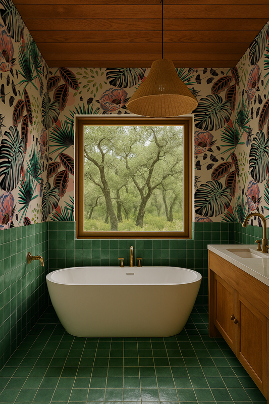 Floral Pop Wallpaper - Tampa Home & Garden Store